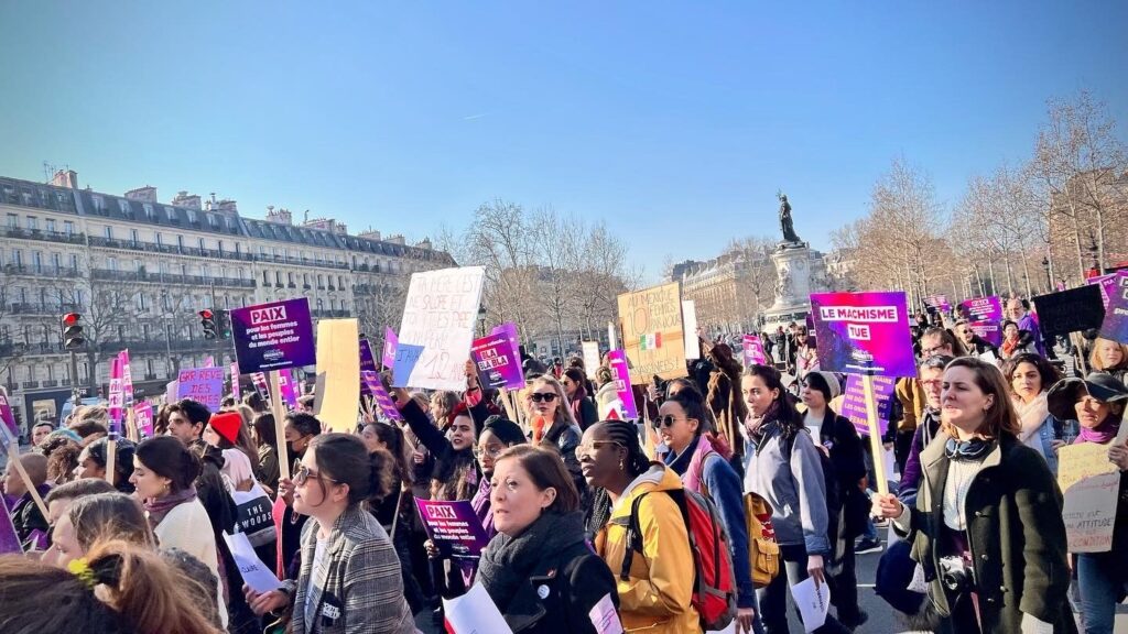 8 mars 2022 : JournÃ©e internationale de lutte pour les droits des femmes